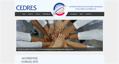 Desktop Screenshot of cedres-research.com