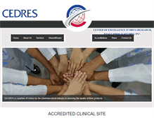 Tablet Screenshot of cedres-research.com
